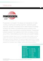 Powerscreen Mobile Screening Range - Chieftain, Warrior, H-Range - 2