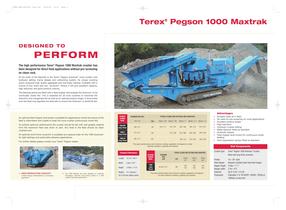 Powerscreen Pegson Cone Crusher Range Brochure - 3