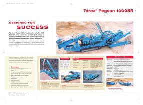 Powerscreen Pegson Cone Crusher Range Brochure - 5