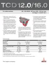 TCD 16.0 V8 Engine for Industrial Applications - 1