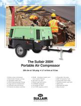 The Sullair 200H Portable Air Compressor - 1