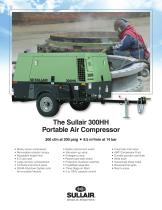 The Sullair 300HH Portable Air Compressor-1