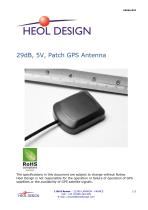29dB, 5V, Patch GPS Antenna-1