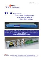 T116-M - Multi-event inputs Ruggedized Time server-1