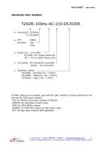 T202 - PTP client time station, with PoE-6