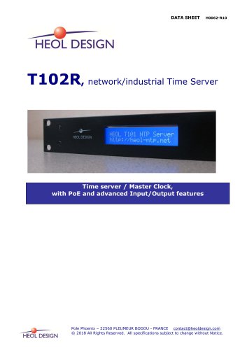 Time server stratum 2, NMEA  NTP DCF77