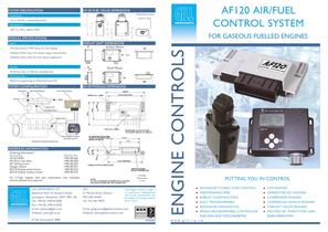 AF120 - air/fuel ratio control system - 1