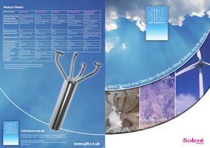 Wind speed and direction sensors - for wind turbine applications - 2