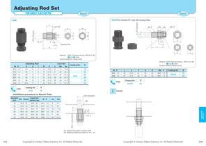 Adjusting Rod Set (For Direct Ejection Pin) - 1