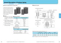 High Load Urethane Spring Counterbore Hole Type - 1