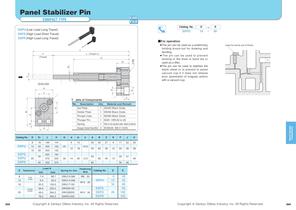 Panel Stabilizer Pin Plate Spring Type - 1