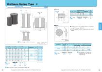 Rubber & Urethane Springs / Storage Blocks:High Load Urethane  Spring X Type - 2