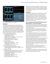 Advanced 3G/HD/SD-SDI Waveform Rasterizer WVR8300 ? WVR8200 - 3