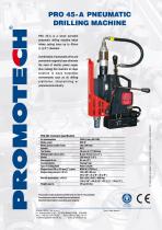 PRO-45 A Pneumatic Mag Drill - 1