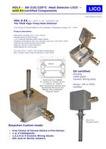 HDL, Heat DetectorLICO Safety switch to detect heat and prevent overheat and fire - 6