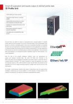 Automated inline 3D inspection and 2D profile evaluation // 3D Profile Unit-2