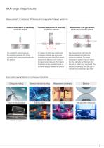 Capacitive displacement sensors and systems // capaNCDT-5