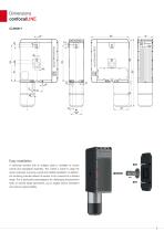 Confocal line sensor for high-precision and high-speed 3D measurements // confocalLINE-9
