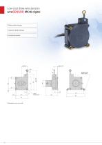 Draw-wire displacement sensors // wireSENSOR-12