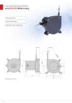 Draw-wire displacement sensors // wireSENSOR-22