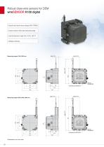 Draw-wire displacement sensors // wireSENSOR-30
