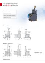 Draw-wire displacement sensors // wireSENSOR-6