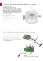 Fast Steering Mirrors for precise laser beam steering // FSM3000-6