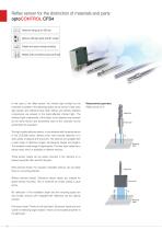 Fiber optic sensor for industrial applications // optoCONTROL CLS1000-12