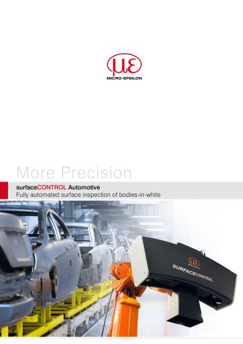 Fully automated surface inspection of bodies-in-white // surfaceCONTROL Automotive