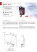 Laser-optical distance sensors // optoNCDT ILR-10