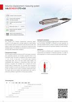 Linear inductive displacement sensors // induSENSOR-12