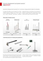 Linear inductive displacement sensors // induSENSOR-2