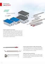 Linear inductive displacement sensors // induSENSOR-4