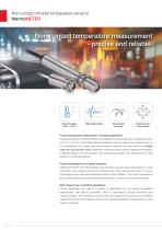 Non-contact infrared temperature sensors // thermoMETER-2
