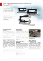 Sensor system for inline thickness measurements // thicknessGAUGE-2