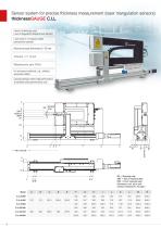 Sensor system for inline thickness measurements // thicknessGAUGE-6