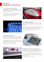 Sensor systems for testing LEDs and self-luminous objects-8
