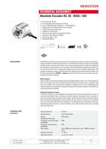 Absolute Encoder AC 36 - BiSS / SSI - 1