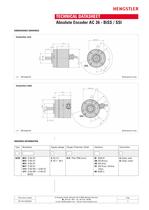 Absolute Encoder AC 36 - BiSS / SSI-3