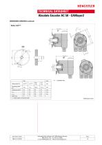 Absolute Encoder AC 58 - CANlayer2-10