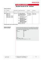 Absolute Encoder AC 58 - SUCOnet-6
