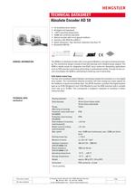 Absolute Encoder AD 58 - 1