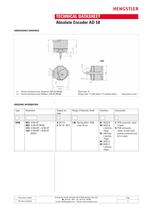 Absolute Encoder AD 58 - 3