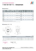 102, 112, CYT datasheets - 5