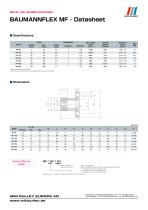 Baumannflex Models LM, ZG, MM/MF datasheets - 4