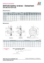 BXR Model datasheet - 2