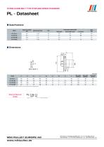 Speed change Pulleys P, AP, PL, PK, PF, L, U, T datasheets - 3