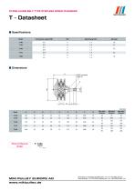 Speed change Pulleys P, AP, PL, PK, PF, L, U, T datasheets - 8