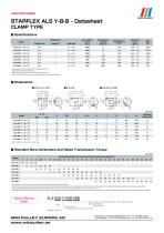 Starflex ALS Clamp Model datasheets - 2