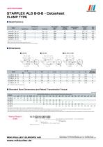 Starflex ALS Clamp Model datasheets - 3